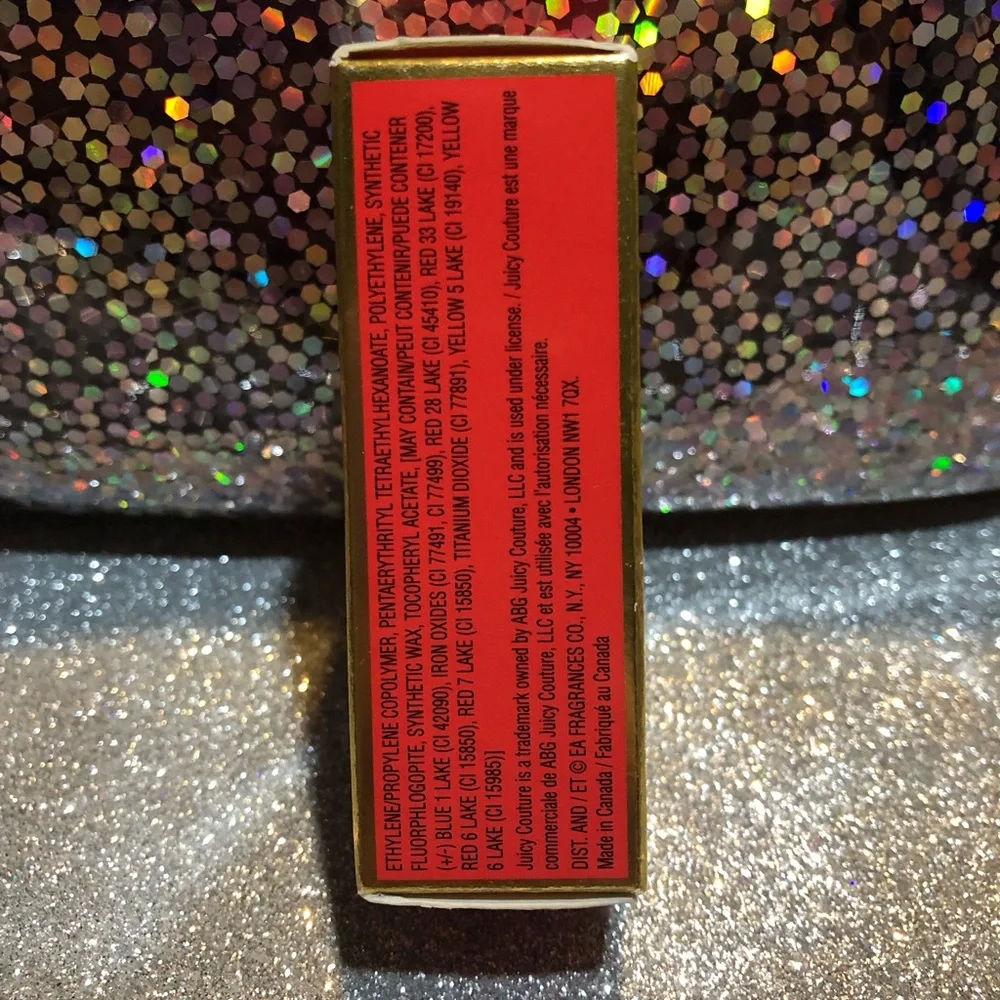 BNIB! Juicy Couture Glitter Velour Lipstick in Not Your Babe 02 💄